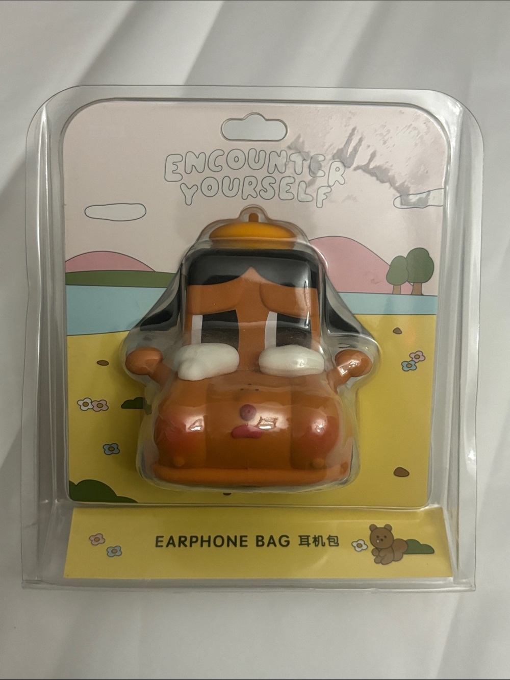 Crybaby Encounter Yourself Earphone Case - Baby Brown